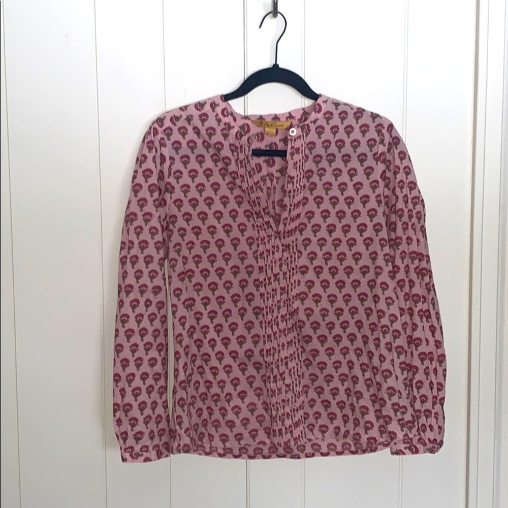 April Cornell linen top